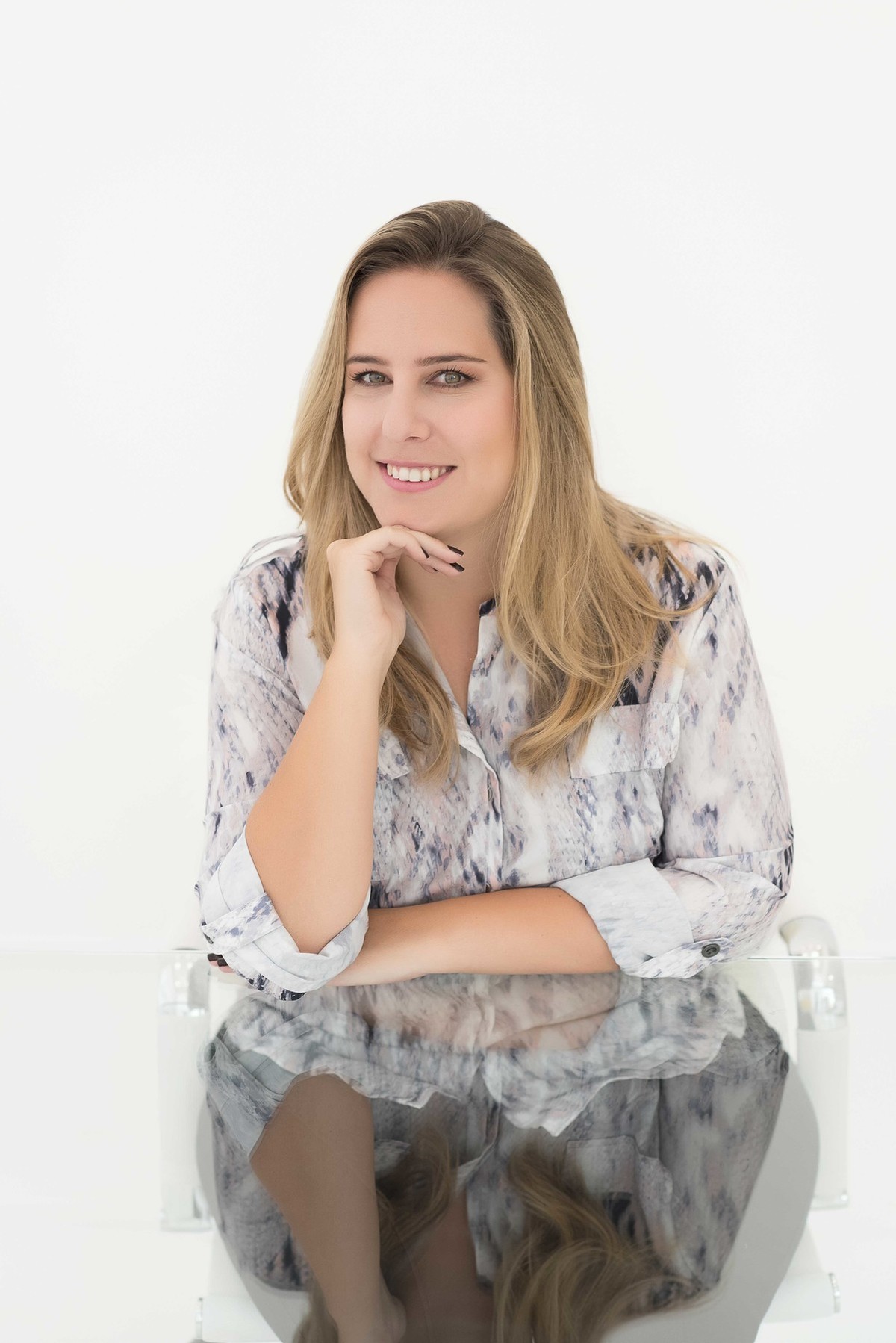 Ensaio fotográfico - perfil profissional - estúdio - empresária