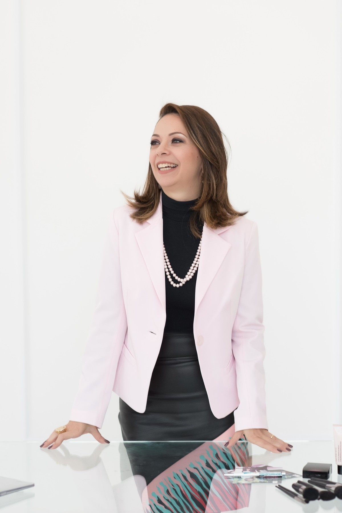 Ensaio fotográfico - perfil profissional - estúdio - empresária - Mary Kay