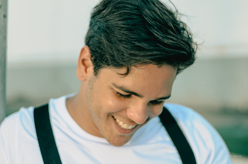 homem feliz beleza
