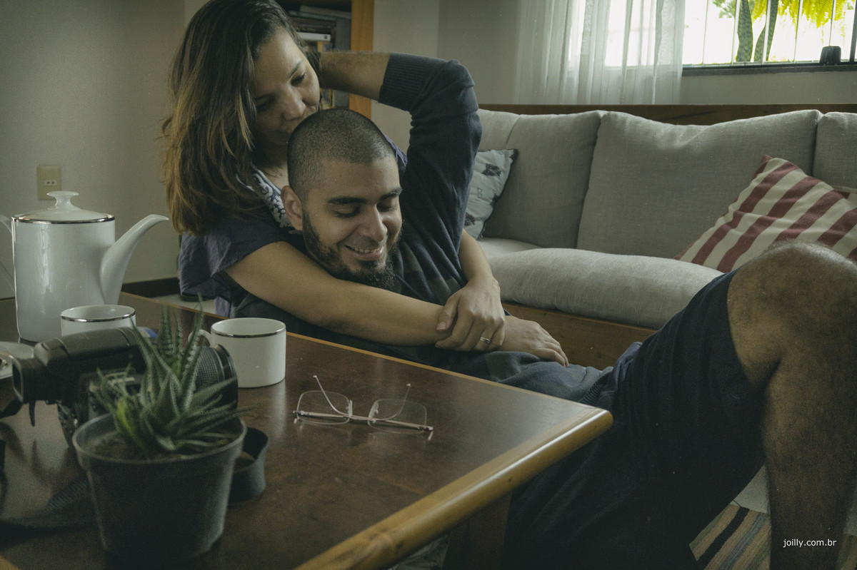 momentos de amor e aconchego