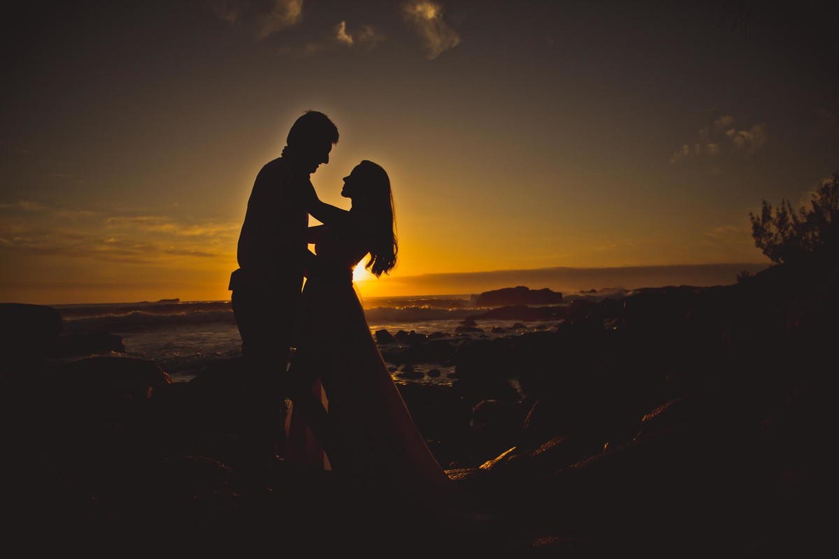 fotos de casal nascer do sol