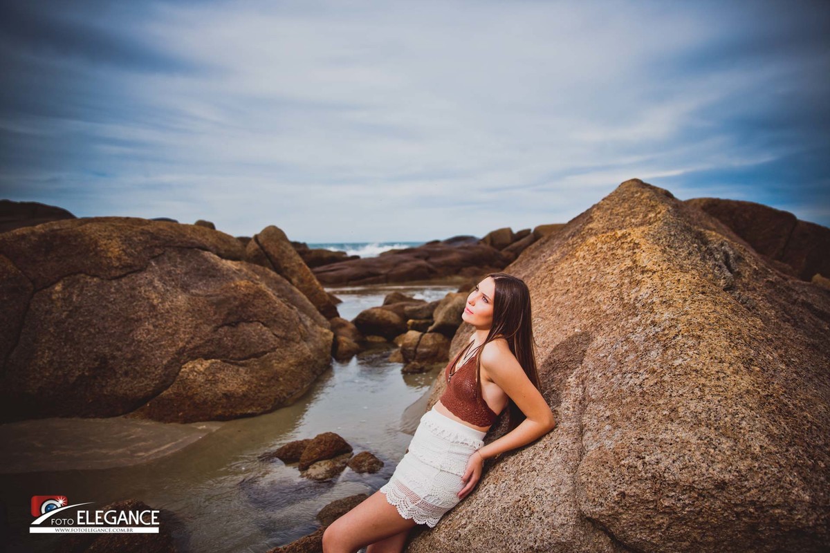 book de 15 anos em garopaba