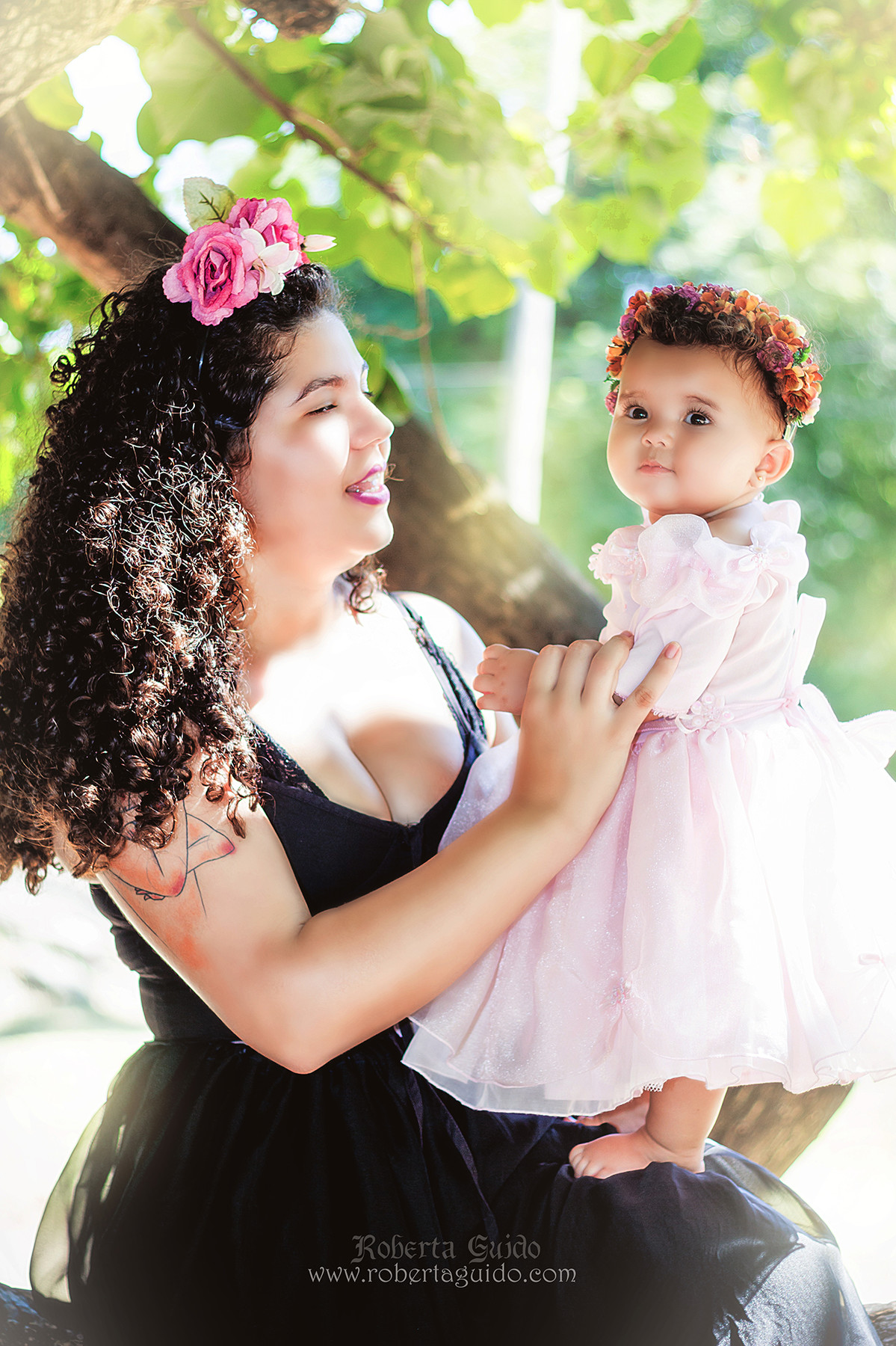 ensaio fotográfico fadas mãe e filha