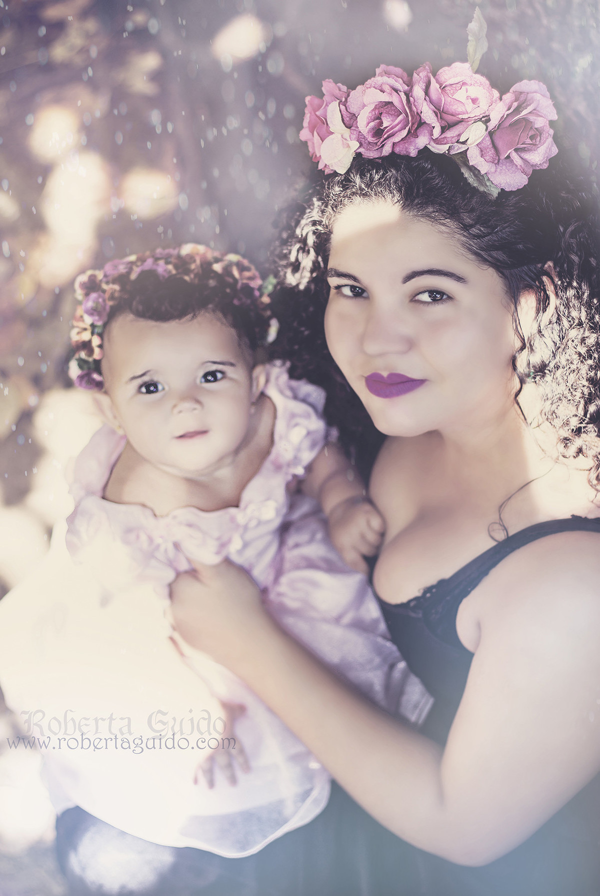 ensaio fotográfico fadas mãe e filha