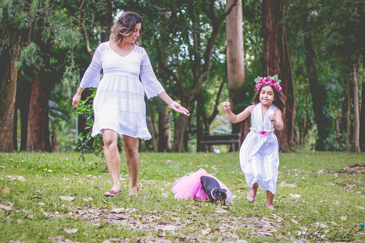 ensaio fotográfico fadas mãe e filha