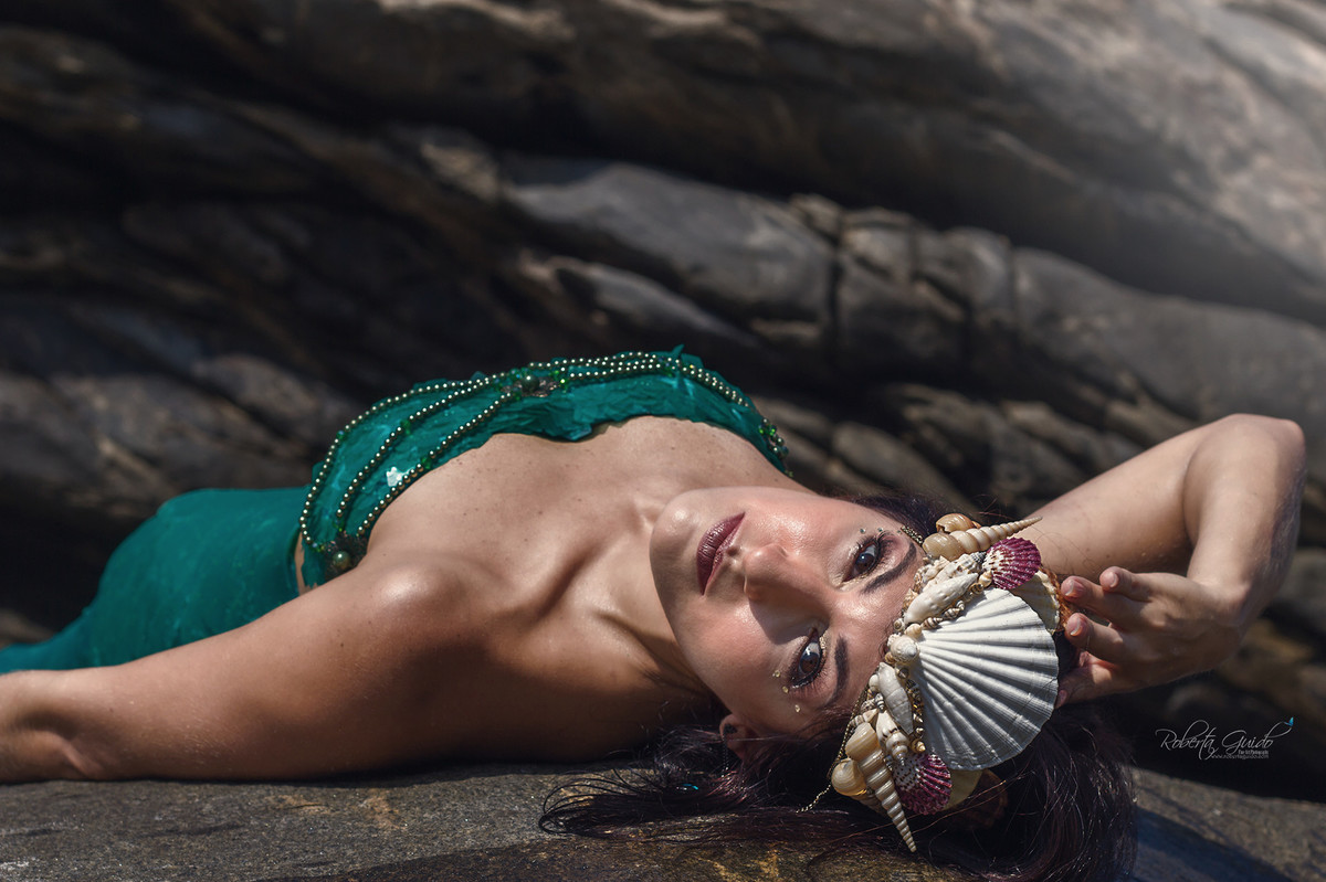 Photoshoot mermaid