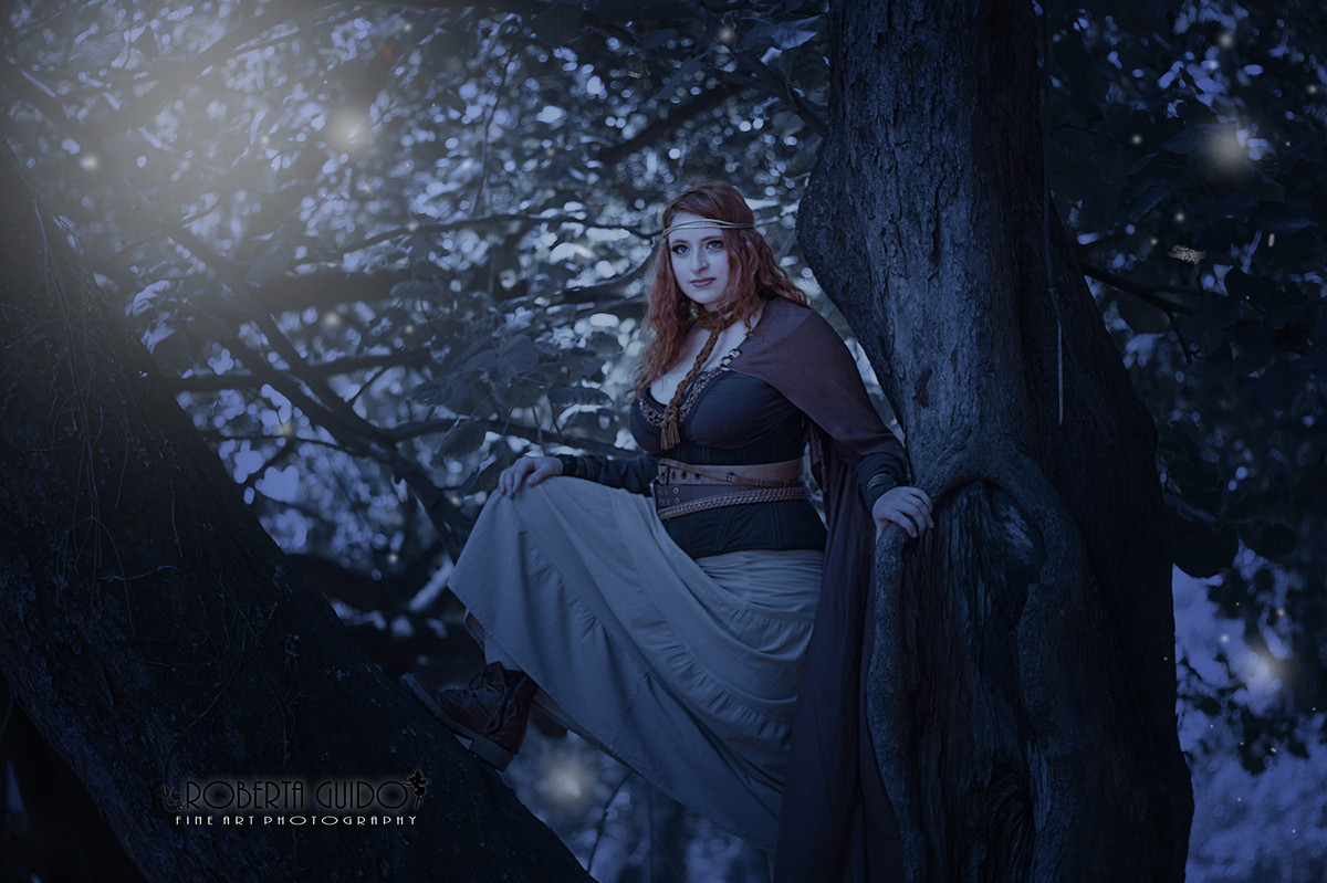 ensaio fotográfico medieval