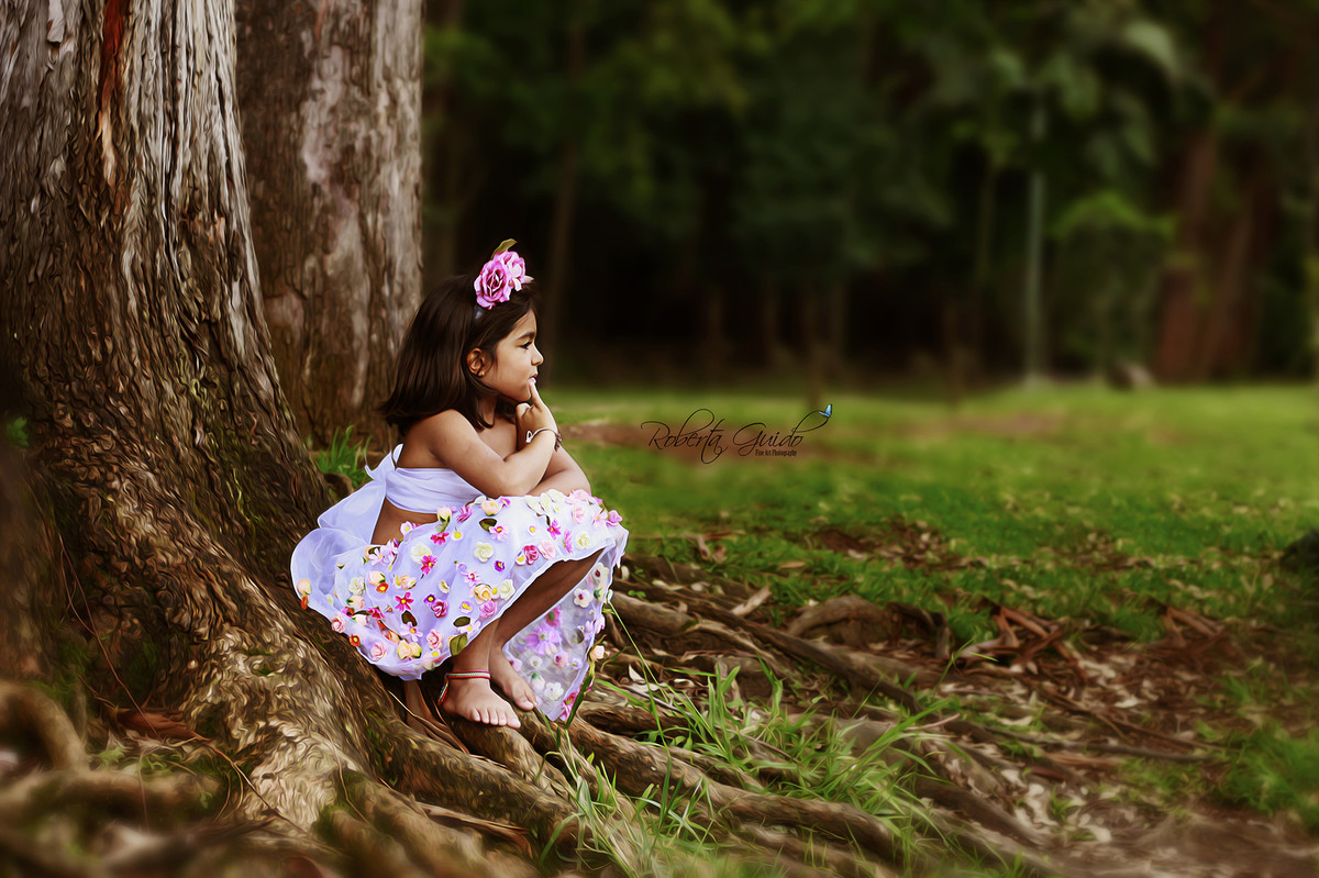 ensaio fotografico infantil de fadas são paulo