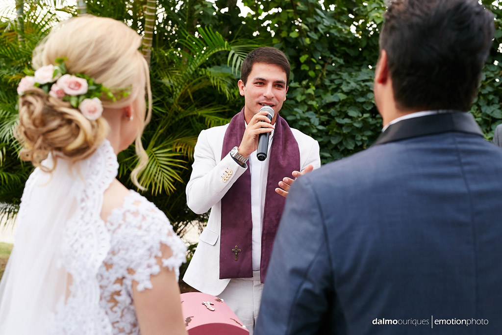 Cerimônia de Casamento, Estância Biguaçu, Casamento ao ar livre; Fotografia de casamento em Florianópolis