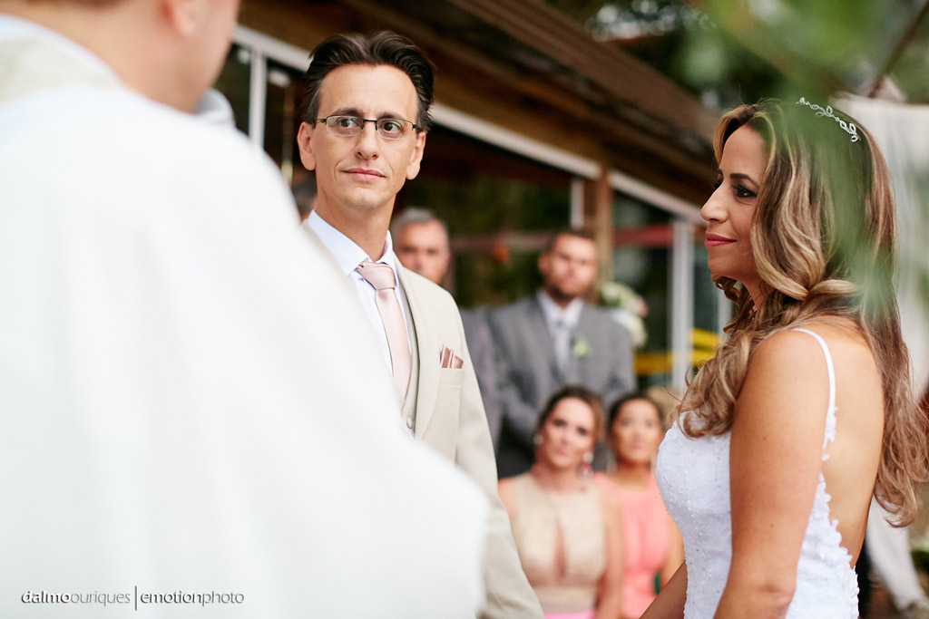 Fotografia de Casamento em Florianópolis, Cerimônia de Casamento, Pousada do Museu, Casamento ao ar livre,