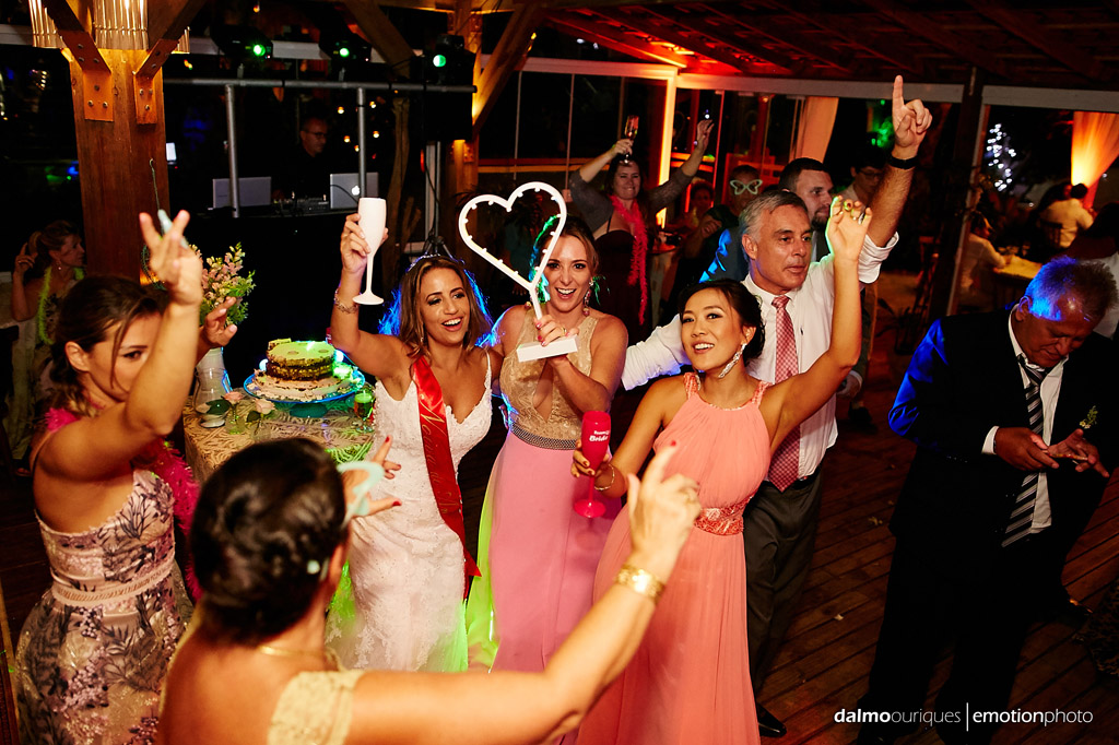 Festa de Casamento; Recepção do Casamento; Fotografia de casamento em Florianópolis