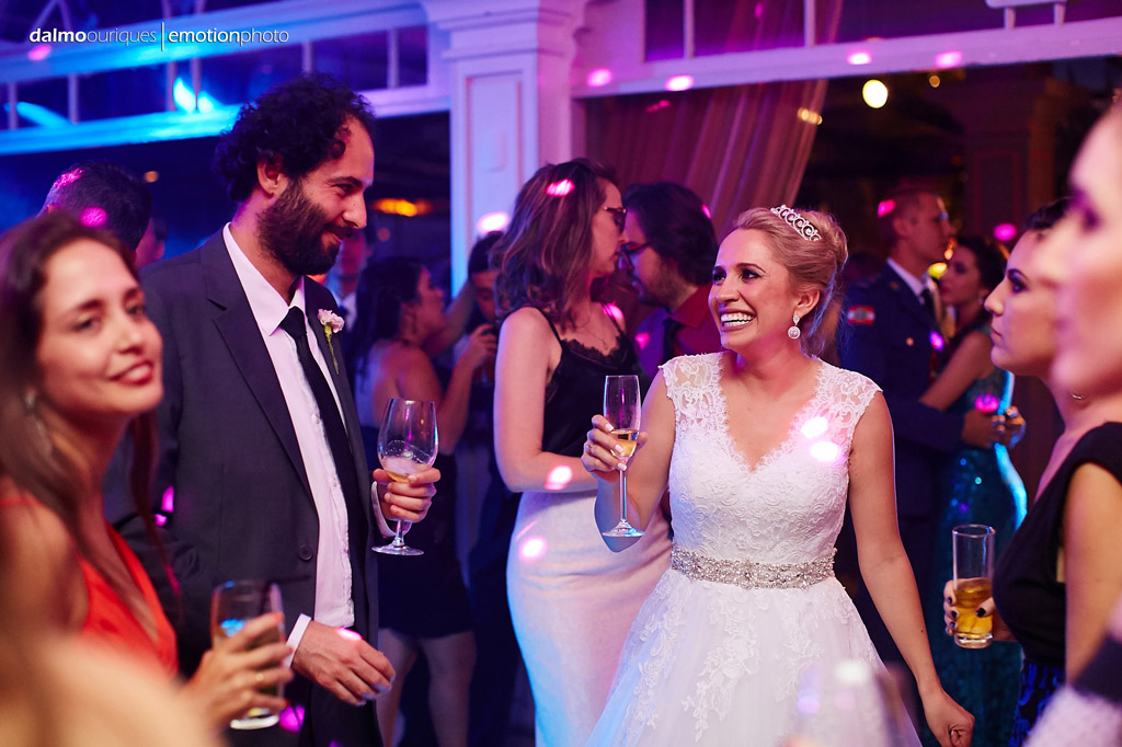 Fotografia de Casamento em Florianópolis; Festa de casamento; Alameda Casa Rosa