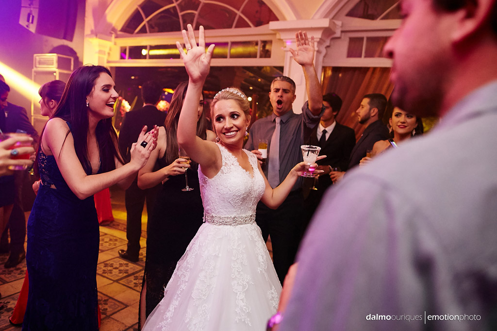 Fotografia de Casamento em Florianópolis; Festa de casamento; Alameda Casa Rosa