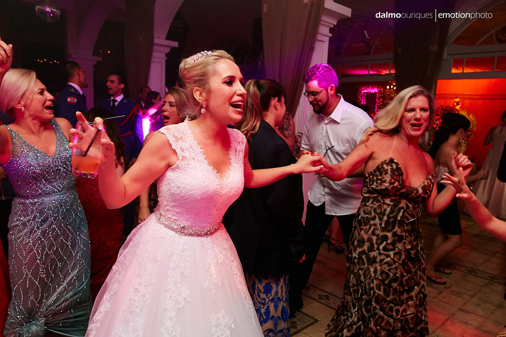 Fotógrafo de Casamento em Florianópolis; Festa de casamento; Alameda Casa Rosa