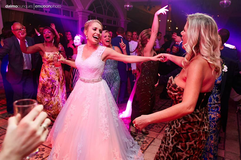 Fotografia de Casamento em Florianópolis; Festa de casamento; Alameda Casa Rosa