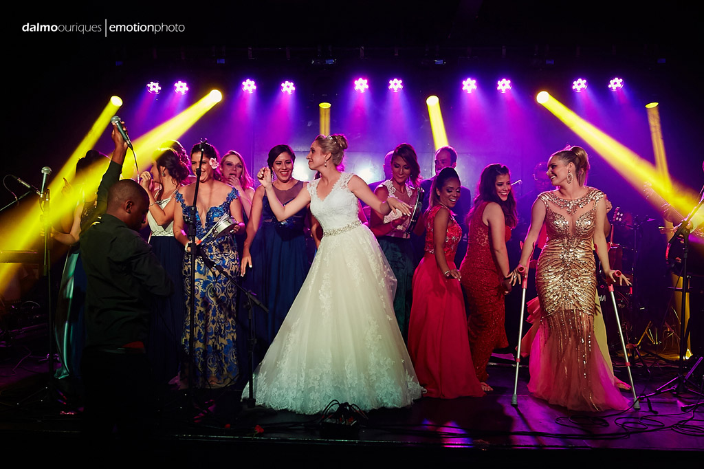 Fotógrafo de Casamento em Florianópolis; Festa de casamento; Alameda Casa Rosa