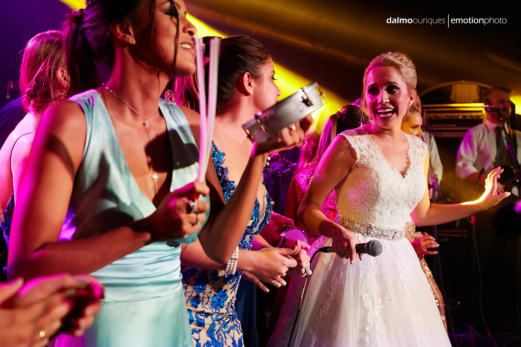 Fotografia de Casamento em Florianópolis; Festa de casamento; Alameda Casa Rosa