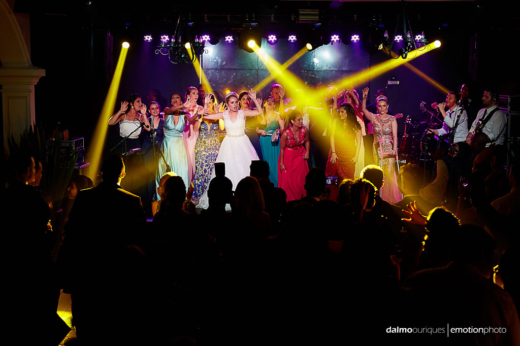 Fotografia de Casamento em Florianópolis; Festa de casamento; Alameda Casa Rosa
