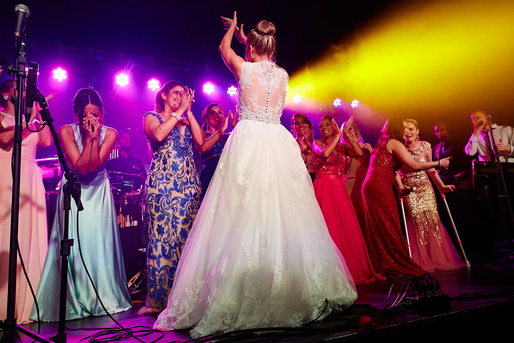 Fotografia de Casamento em Florianópolis; Festa de casamento; Alameda Casa Rosa