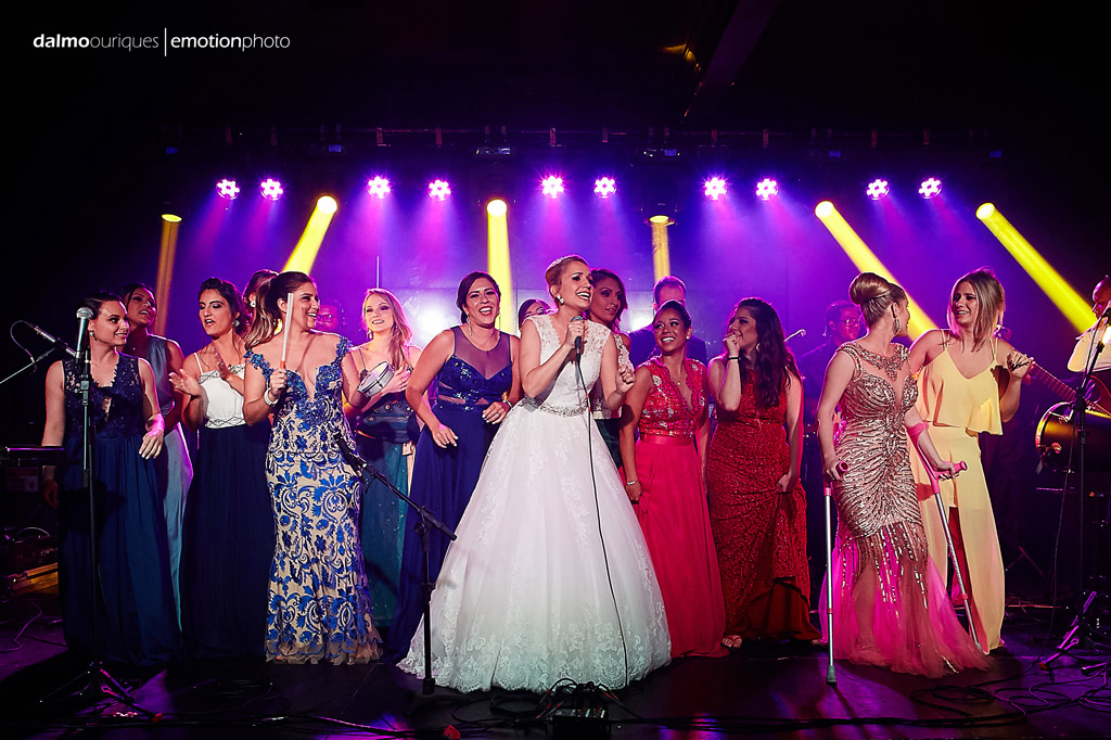 Fotógrafo de Casamento em Florianópolis; Festa de casamento; Alameda Casa Rosa, madrinhas de casamento