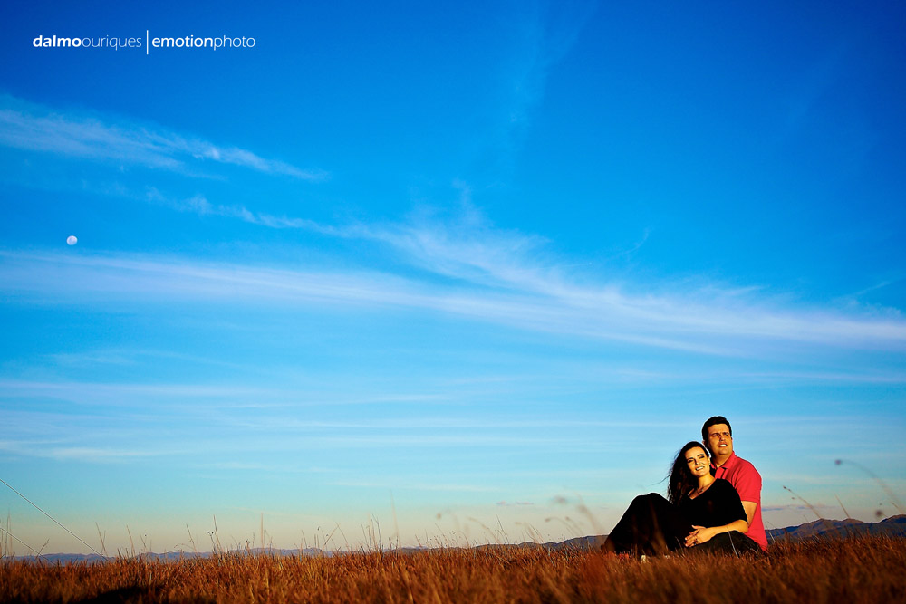 ensaio de casal; pre wedding; pre wedding em rancho queimado; fotografia de casal no morro da Boa Vista