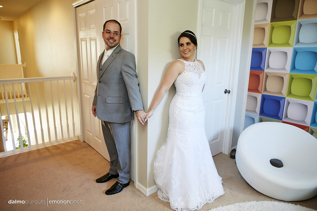noivos se tocam antes do casamento, mas não se vêm