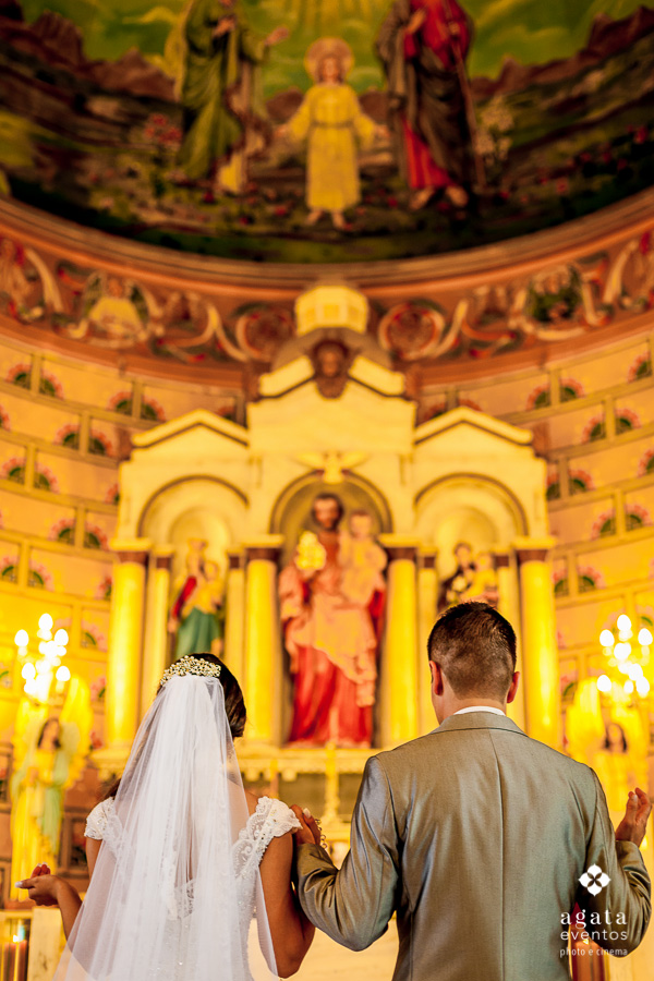 Cerimônia na Igreja Matriz de São José dos Pinhais