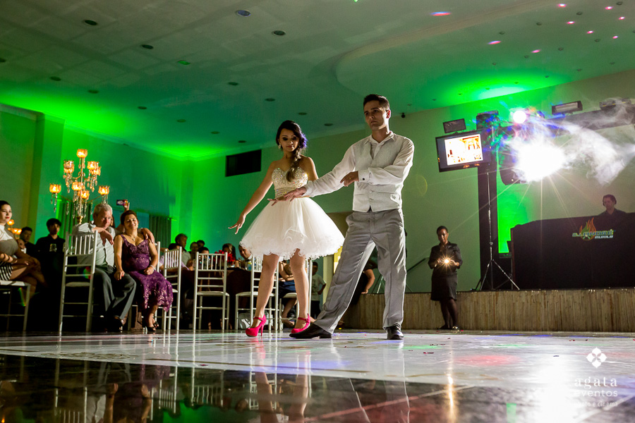 Dança coreografada dos noivos