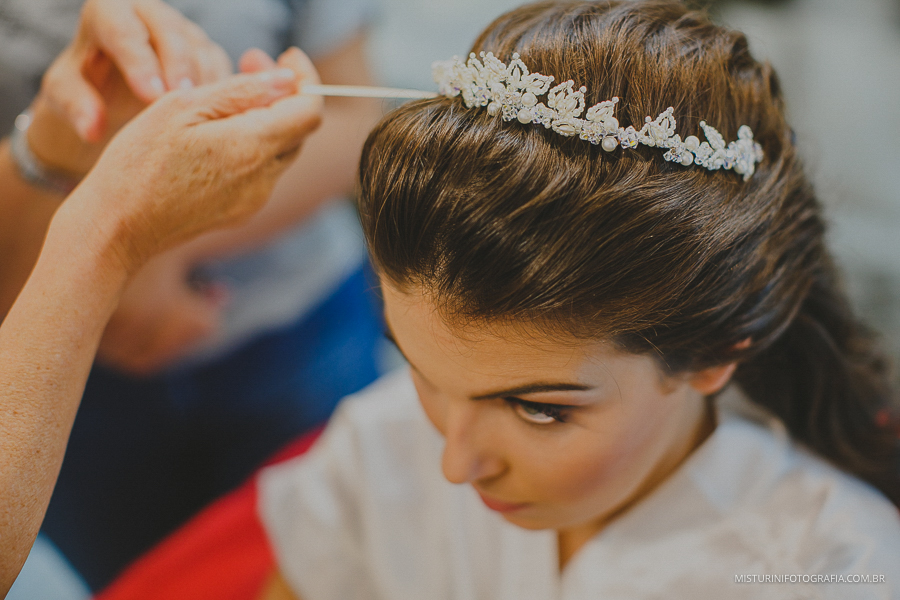 cabelo da noiva no casamento americana sp