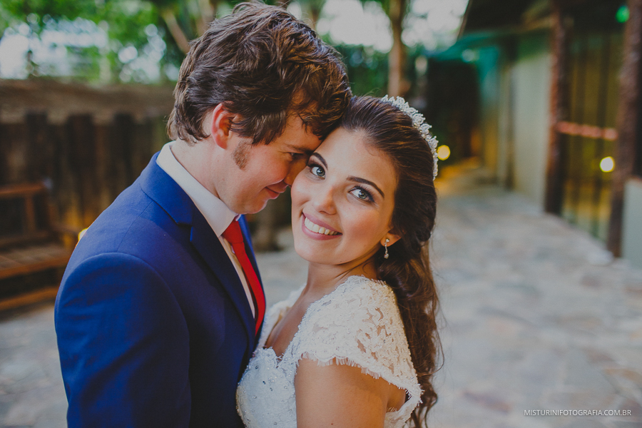 foto do casal casamento americana