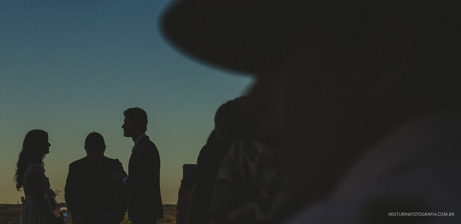 casamento por do sol