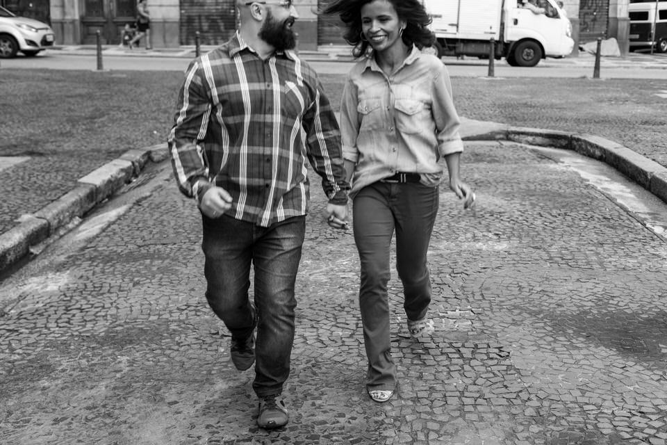 Ensaio Fotográfico Pré wedding Sonia e Rodrigo na cidade de São Paulo,