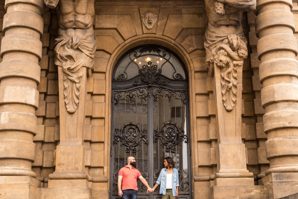 Ensaio Fotográfico Pré wedding Sonia e Rodrigo na cidade de São Paulo,