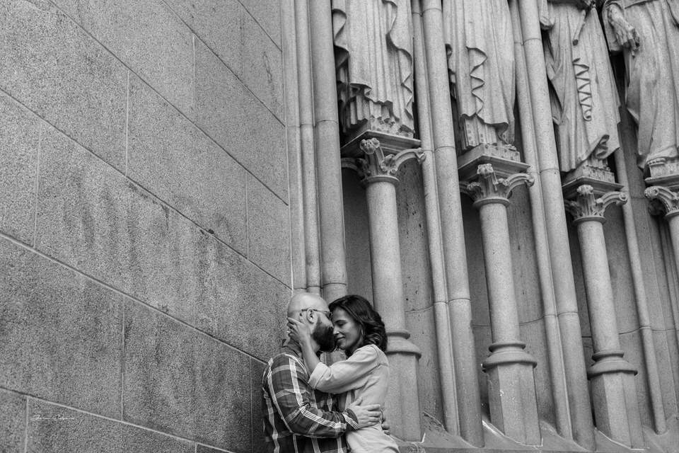 Ensaio Fotográfico Pré wedding Sonia e Rodrigo na cidade de São Paulo,