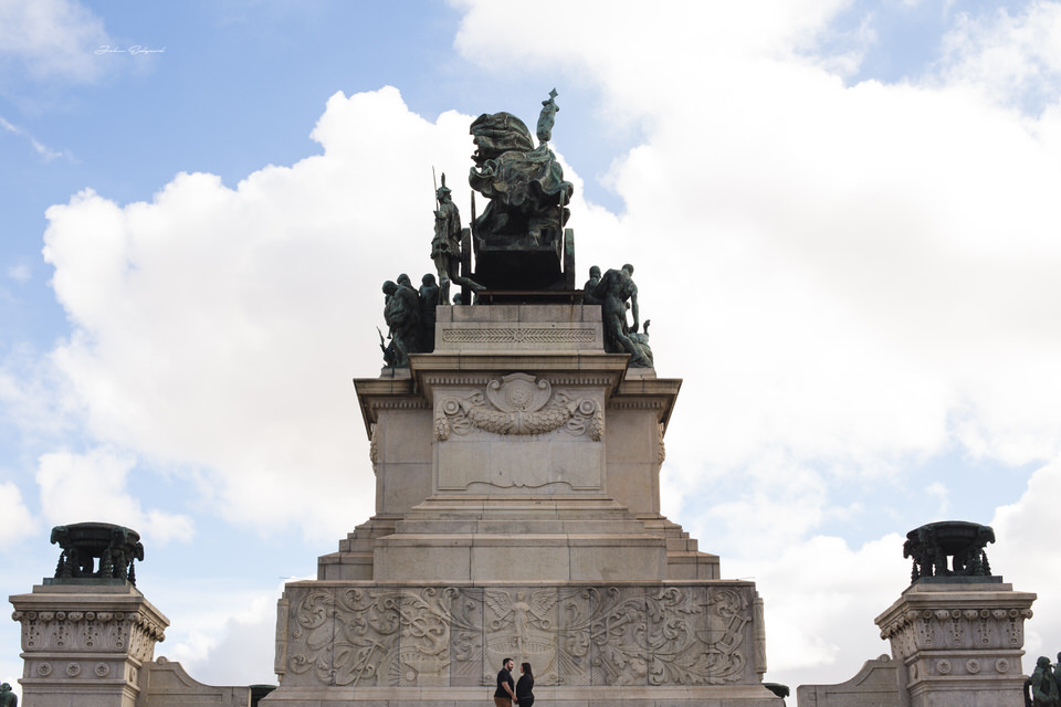 Ensaio Pré Wedding Néia e Humberto no museu da Independência em São Paulo ,fotografado por John Edgard