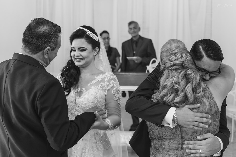 Emoção no casamento Aline e Alan em SP