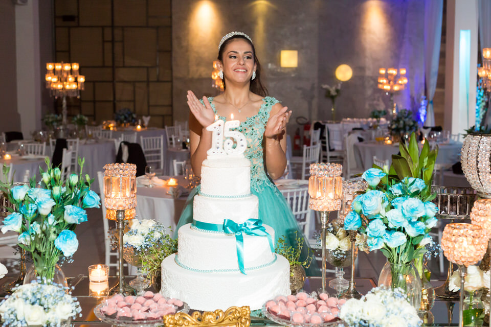 festa debutante Stefanie no espaço ágappe em SP