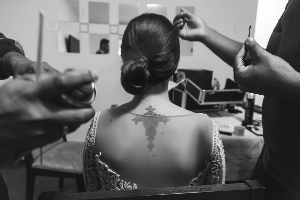 making off do casamento da noiva Ana em São Paulo