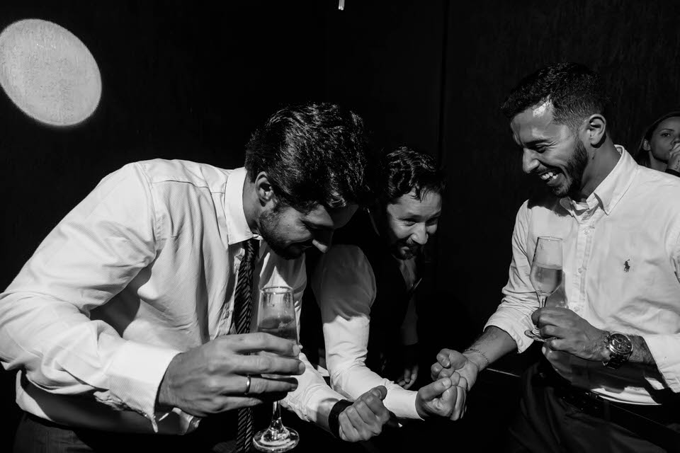 Casamento da Aline e Juan no espaço pompéia em São Paulo