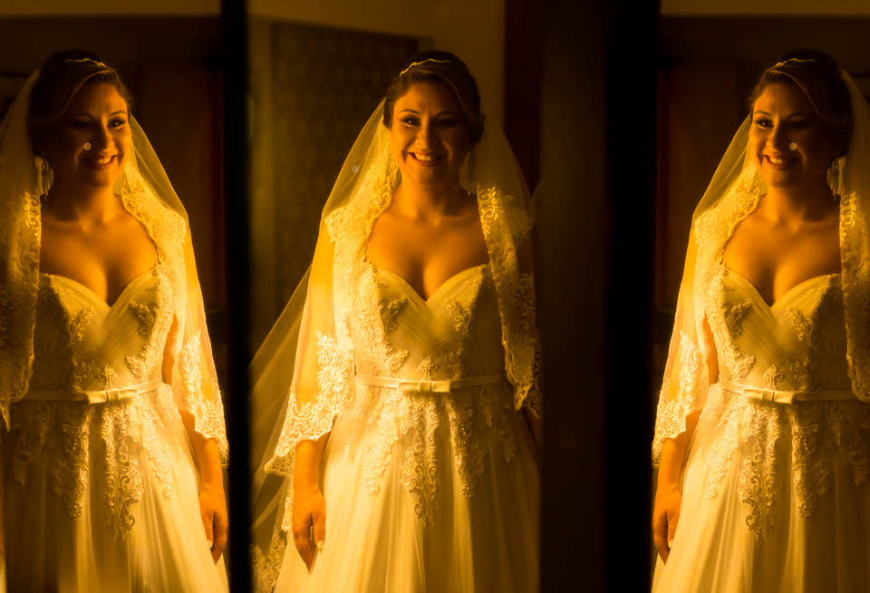 retrato da noiva Aline hotel renaissance em Sp