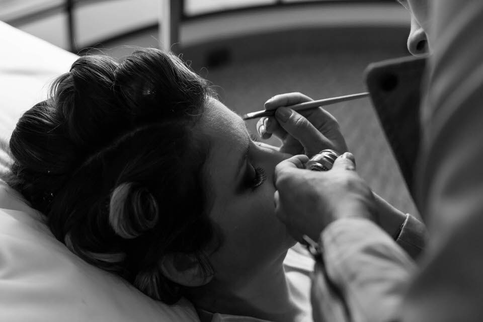 making of da noiva Aline no hotel renaissance em Sp