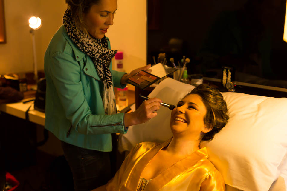 making of da noiva Aline no hotel renaissance em Sp