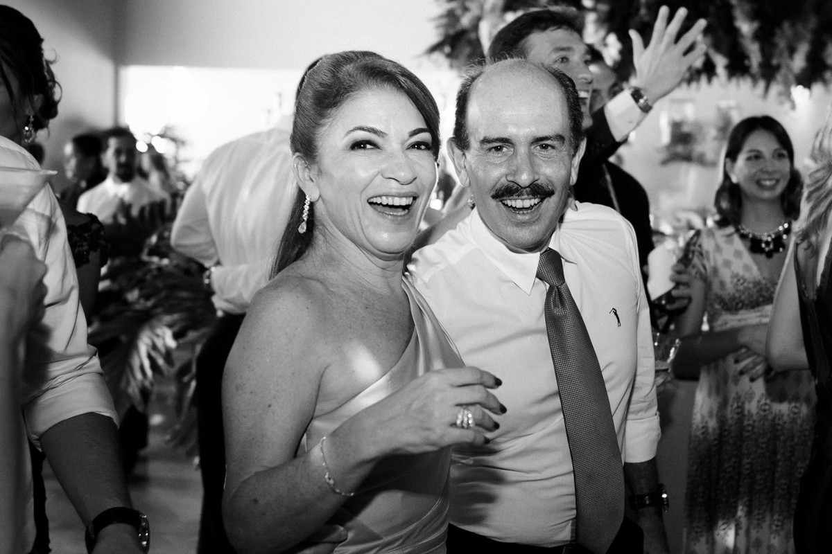 convidados e festa