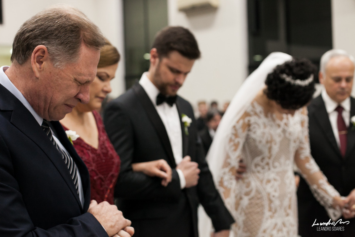 pais dos noivos oram casamento