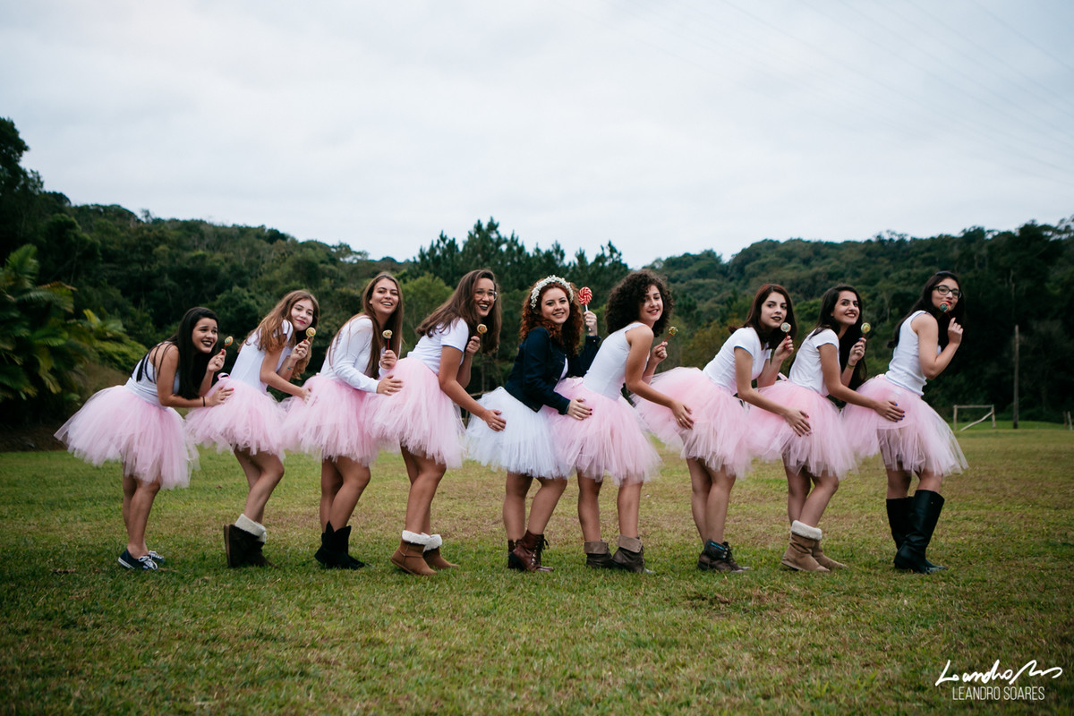 Ensaio amigas 15 anos