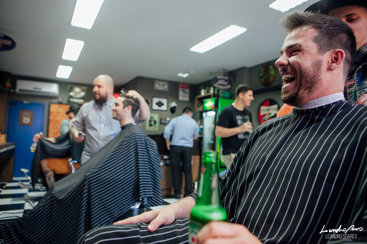 Dia do noivo barbearia Joinville