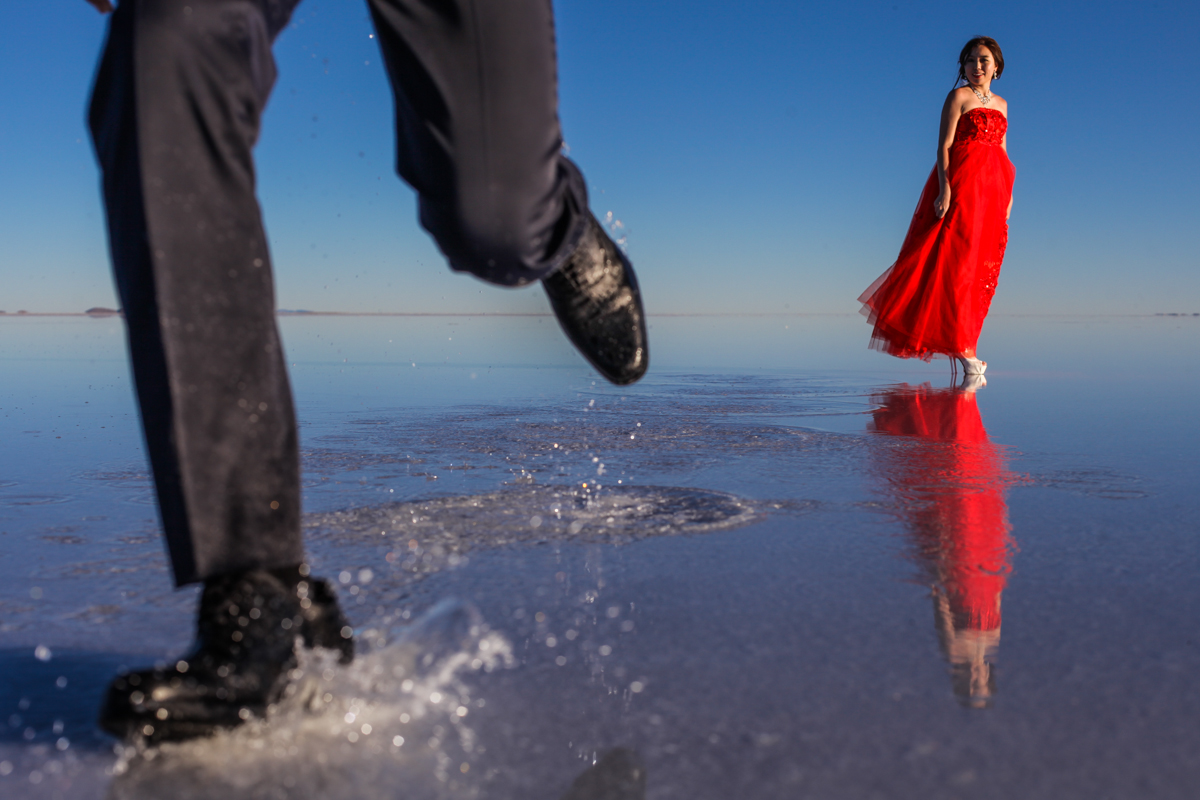 wedding salar uyuni, bolivia