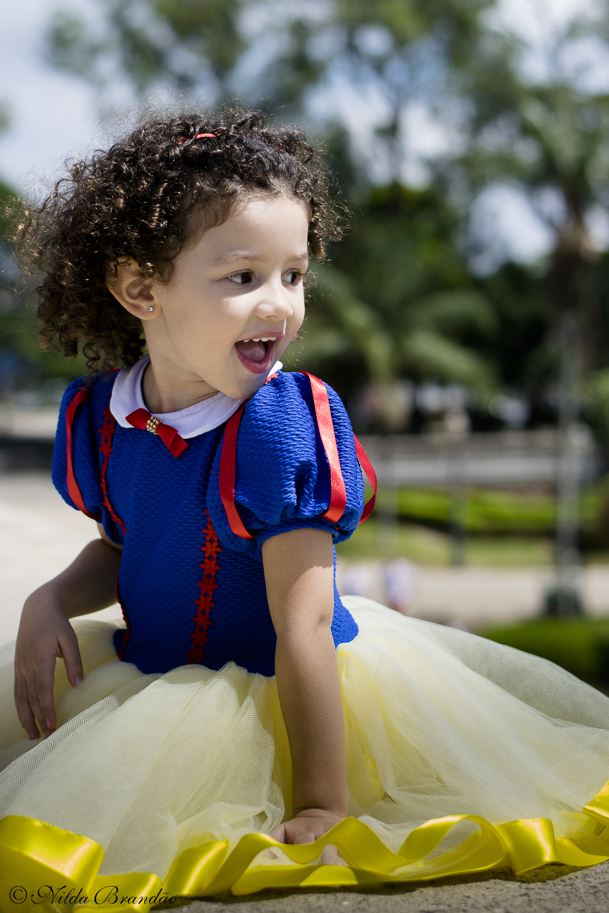 Princesas e fantasias tem tudo a ver! muito encanto no ensaio fotográfico da Malu, no parque da independencia em São Paulo