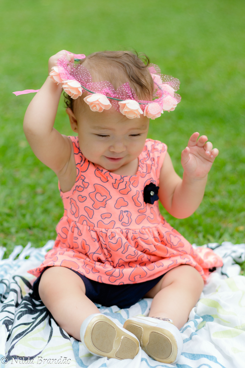 Fotografia de bebês ar livre