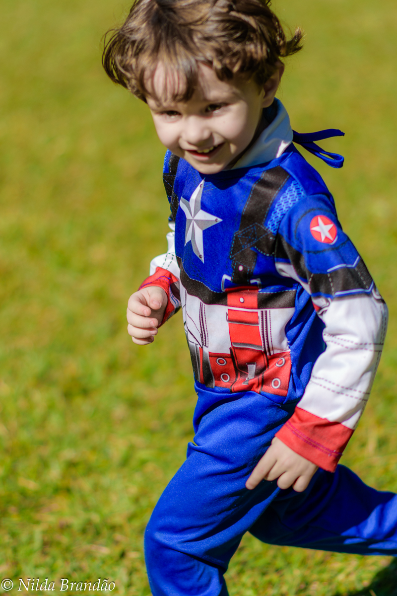 Fantasia de capitão america